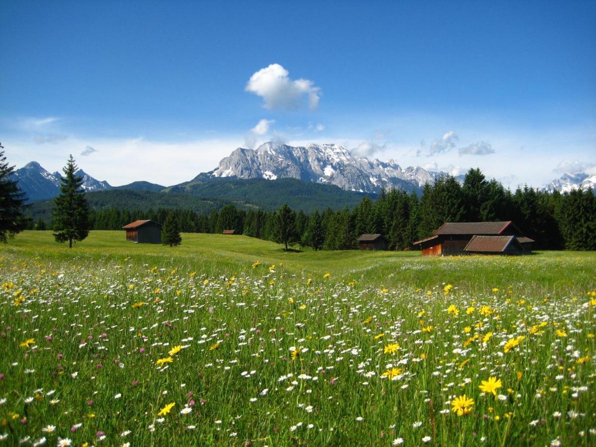 Ferienwohnungen Arnika Krün Exteriör bild